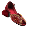 Red Fancy Khussa ZW 070