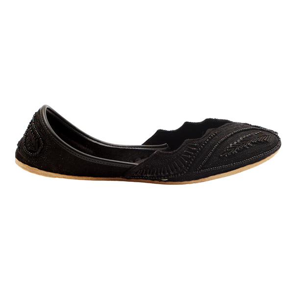Black Fancy Khussa ZW 065