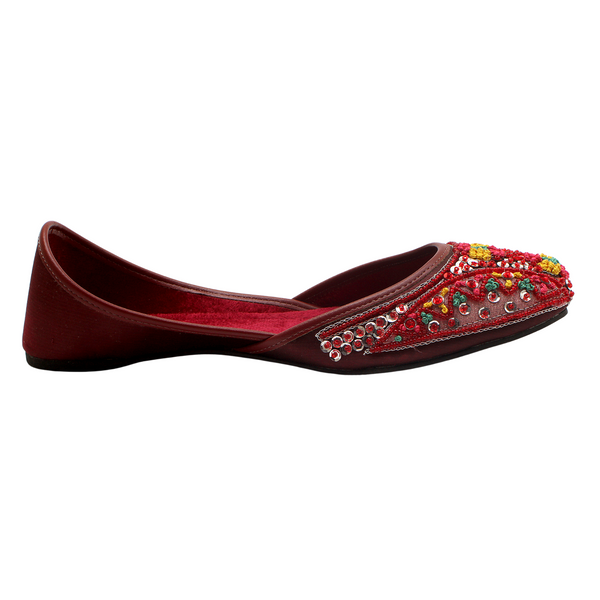 Mehroon Mlty Fancy Khussa ZW 058