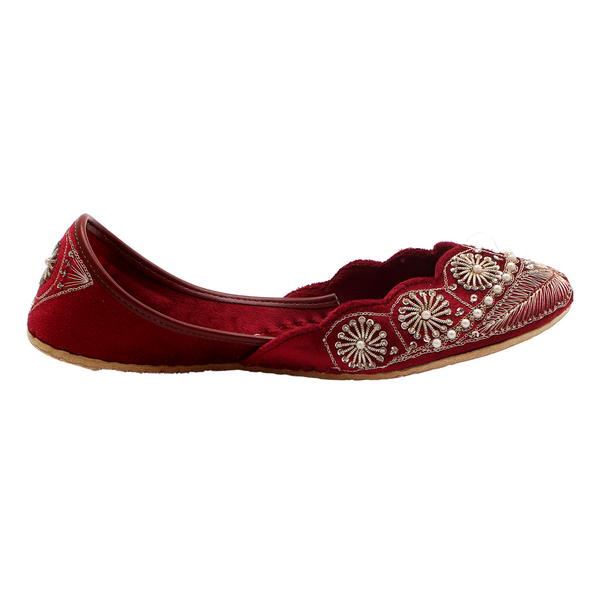 Mehroon Fancy Khussa ZW 056