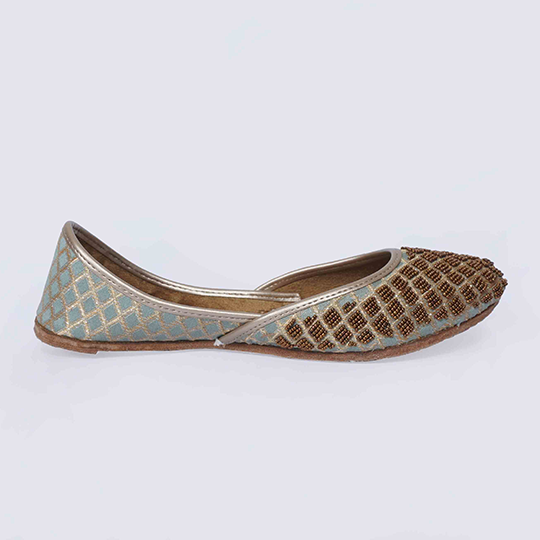 Grey Fancy Khussa ZW 03