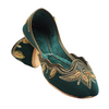 Green Fancy Khussa ZW 049