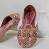 Peach Fancy Nawabi khussa ZW 010