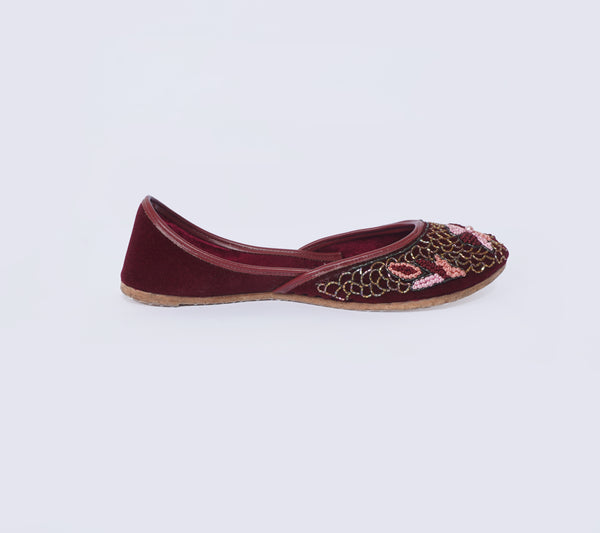 Mehroon Fancy Khussa ZW 013