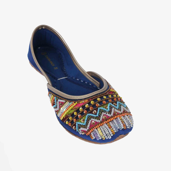 Blue Fancy Khussa ZW 014
