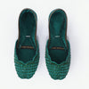green Fancy Khussa ZW 034