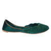 green Fancy Khussa ZW 034