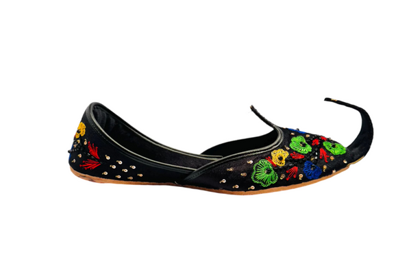 Black Multy Khussa ZW 072