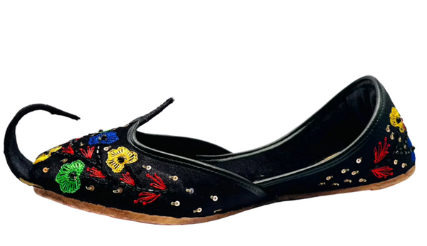 Black Multy Khussa ZW 072
