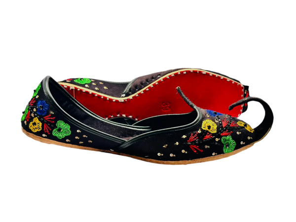 Black Multy Khussa ZW 072