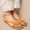 Golden Blossom Slingbacks Sandal 01