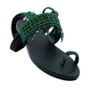 Green Fancy Kolhapuri ZW 010